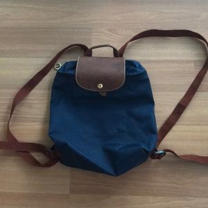 Longechamp Navy Blue Bag